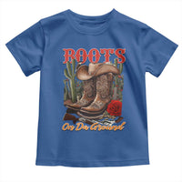 Boots On The Ground Toddler T Shirt Cowgirl Line Dance Western Cowboy