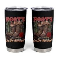 Boots On The Ground Tumbler Cup Cowgirl Line Dance Western Cowboy