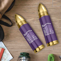 Purple Up For Military Kids Bullet Tumbler American Flag Air Force Military Child Month