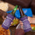 Purple Up For Military Kids 4 in 1 Can Cooler Tumbler American Flag Air Force Military Child Month