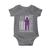 Purple Up For Military Kids Baby Onesie Military Child Month