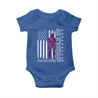 Purple Up For Military Kids Baby Onesie Military Child Month
