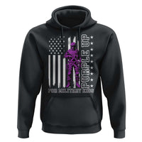 Purple Up For Military Kids Hoodie Military Child Month