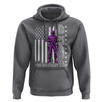 Purple Up For Military Kids Hoodie Military Child Month
