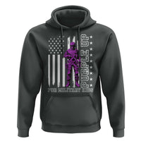 Purple Up For Military Kids Hoodie Military Child Month