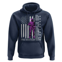 Purple Up For Military Kids Hoodie Military Child Month