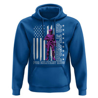 Purple Up For Military Kids Hoodie Military Child Month
