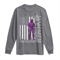 Purple Up For Military Kids Long Sleeve Shirt Military Child Month