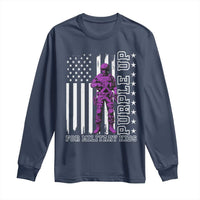Purple Up For Military Kids Long Sleeve Shirt Military Child Month
