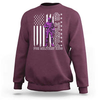Purple Up For Military Kids Sweatshirt Military Child Month