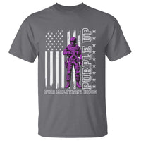 Purple Up For Military Kids T Shirt Military Child Month