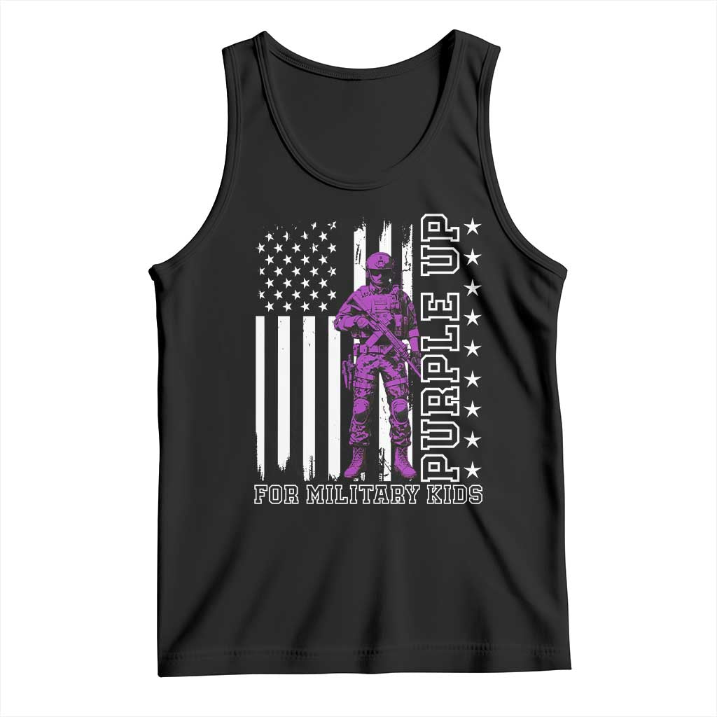 Purple Up For Military Kids Tank Top Military Child Month