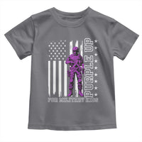Purple Up For Military Kids Toddler T Shirt Military Child Month