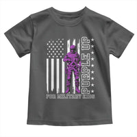 Purple Up For Military Kids Toddler T Shirt Military Child Month