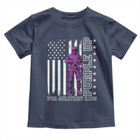 Purple Up For Military Kids Toddler T Shirt Military Child Month