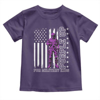 Purple Up For Military Kids Toddler T Shirt Military Child Month