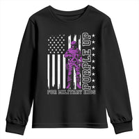 Purple Up For Military Kids Youth Sweatshirt Military Child Month