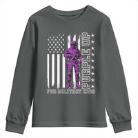Purple Up For Military Kids Youth Sweatshirt Military Child Month