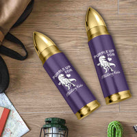 Purple Up For Military Kids Bullet Tumbler Military Child Month Dinosaur