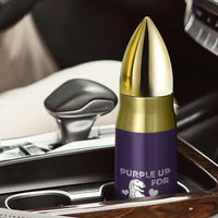 Purple Up For Military Kids Bullet Tumbler Military Child Month Dinosaur