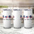 Funny Foxtrots Delta Tangos Tumbler Cup American Flag Peace Sign Heart Sunflower
