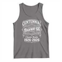 America Highway 66 Centennial 1926-2026 Classic Route Tank Top Vintage The Mother Road Victorian Filigree Graphic