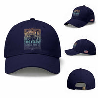 America Highway 66 100 Years Centennial 1926-2026 Baseball Cap Retro Desert Horizon The Mother Road Colorful Graphic
