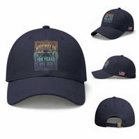 America Highway 66 100 Years Centennial 1926-2026 Baseball Cap Retro Desert Horizon The Mother Road Colorful Graphic