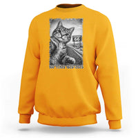Funny Road Trip Cat Selfie with Highway 66 Sweatshirt Centennial 1926-2026 Historic Highway Humor