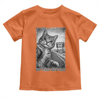 Funny Road Trip Cat Selfie with Highway 66 Toddler T Shirt Centennial 1926-2026 Historic Highway Humor