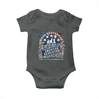 Proud Descendant American Revolution Baby Onesie 1775 to 1783 Patriotic Heritage - Wonder Print Shop