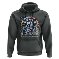 Proud Descendant American Revolution Hoodie 1775 to 1783 Patriotic Heritage - Wonder Print Shop
