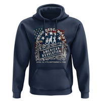 Proud Descendant American Revolution Hoodie 1775 to 1783 Patriotic Heritage - Wonder Print Shop