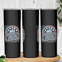 Proud Descendant American Revolution Skinny Tumbler 1775 to 1783 Patriotic Heritage - Wonder Print Shop