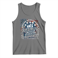 Proud Descendant American Revolution Tank Top 1775 to 1783 Patriotic Heritage - Wonder Print Shop
