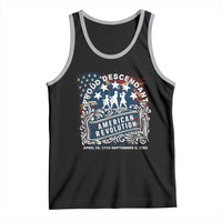 Proud Descendant American Revolution Tank Top 1775 to 1783 Patriotic Heritage - Wonder Print Shop