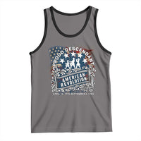 Proud Descendant American Revolution Tank Top 1775 to 1783 Patriotic Heritage - Wonder Print Shop