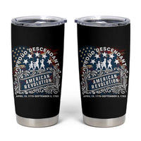 Proud Descendant American Revolution Tumbler Cup 1775 to 1783 Patriotic Heritage - Wonder Print Shop