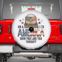 Patriotic Bald Eagle Spare Tire Cover How Free Are You Tonight 4th of July