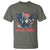 George Washington Rides Bald Eagle T Shirt You Free Tonight Patriotic 4th of July