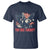 George Washington Rides Bald Eagle T Shirt You Free Tonight Patriotic 4th of July