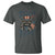 Funny Raccoon Patriotic T Shirt Feral But Free 4th Of July American Flag