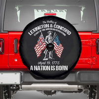 Battle of Lexington and Concord Spare Tire Cover American Revolution April 19 1775 Patriotic