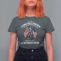 Battle of Lexington and Concord T Shirt For Women American Revolution April 19 1775 Patriotic