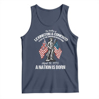 Battle of Lexington and Concord Tank Top American Revolution April 19 1775 Patriotic