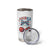 Retro Americana Cherries and Stars Coquette Bow Tumbler Cup America Cute Patriotic 4th Of July US