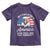 Patriotic Bald Eagle Toddler T Shirt On A Scale Of One To America How Free Are You Tonight