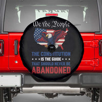 We the People Patriotic Eagle Spare Tire Cover Defend the Constitution American Flag