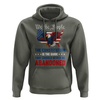 We the People Patriotic Eagle Hoodie Defend the Constitution American Flag