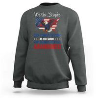 We the People Patriotic Eagle Sweatshirt Defend the Constitution American Flag